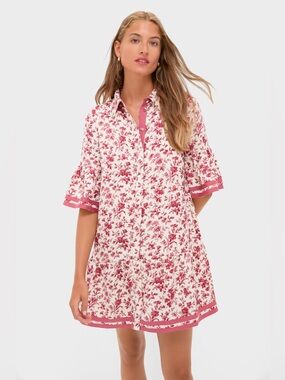 TUCKERNUCK Pomegranate Bloom Rowe Dress Mini size small NWT
